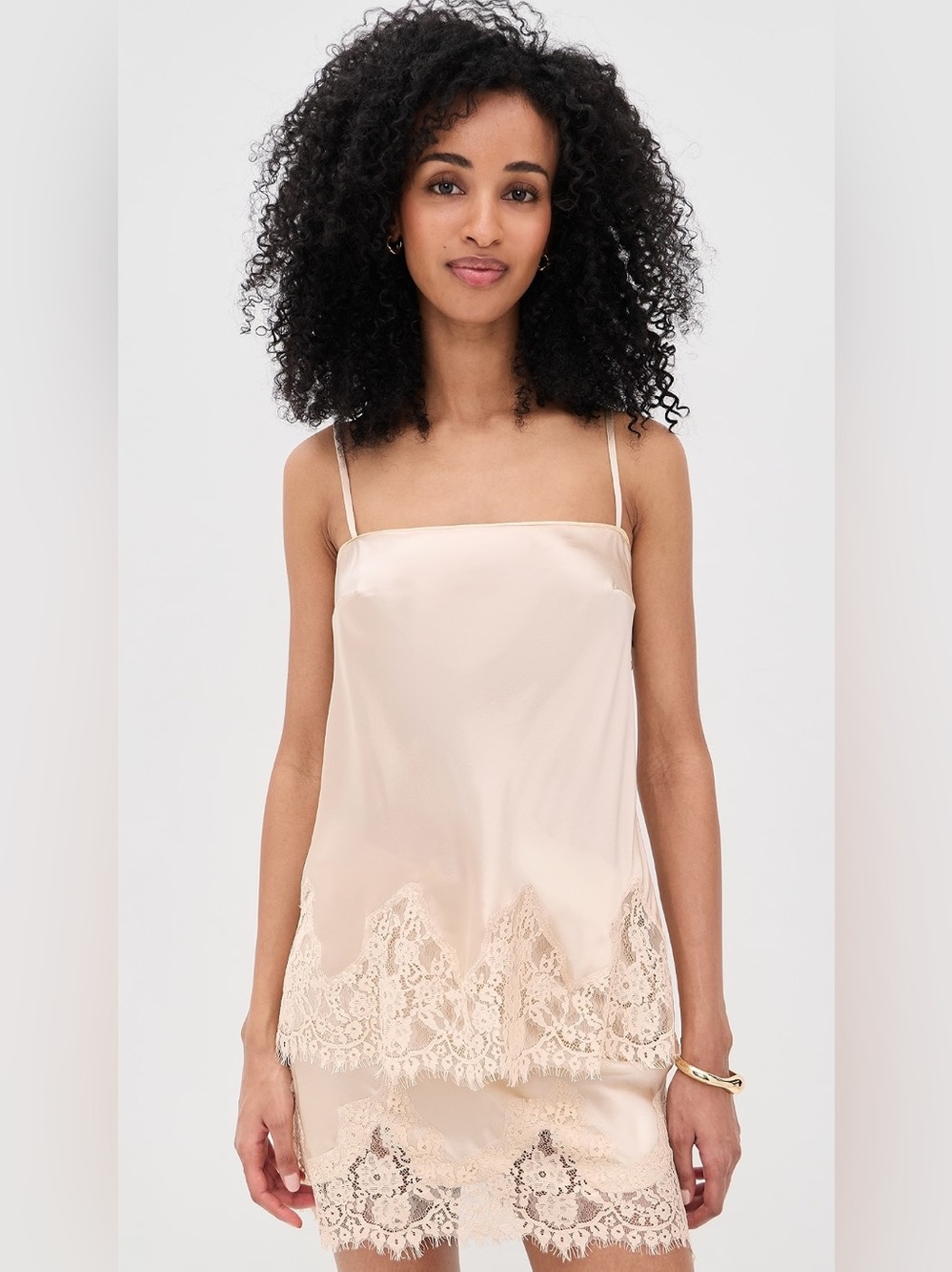 Reformation Carolina Silk Top
